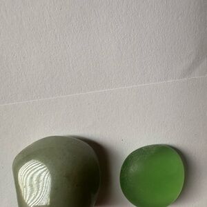 Green Sea Glass Set